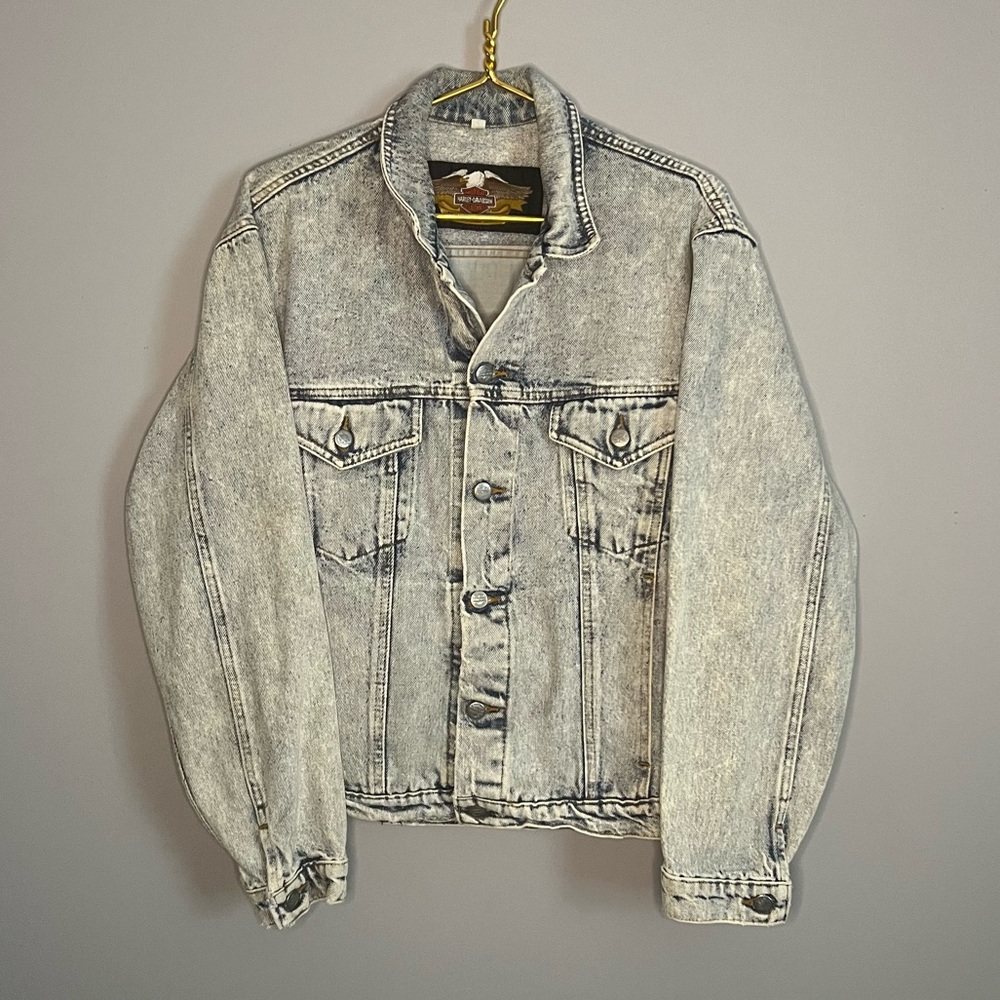 Vintage 1990s righteous‎ ruler Harley jacket